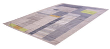 Load image into Gallery viewer, Beige Tapijt Laagpolig Handgeweven Wollen Vloerkleed - Koho Afghan Modern Kelim 287x197
