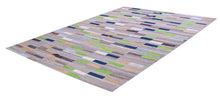 Load image into Gallery viewer, Grijs Tapijt Laagpolig Handgeweven Wollen Vloerkleed - Koho Afghan Modern Kelim 223x156
