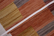 Load image into Gallery viewer, Kleurrijk Tapijt Laagpolig Handgeweven Wollen Vloerkleed - Koho Afghan Modern Kelim 292x197
