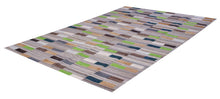 Load image into Gallery viewer, Grijs Tapijt Laagpolig Handgeweven Wollen Vloerkleed - Koho Afghan Modern Kelim 221x160
