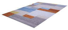 Load image into Gallery viewer, Kleurrijk Tapijt Laagpolig Handgeweven Wollen Vloerkleed - Koho Afghan Modern Kelim 294x204
