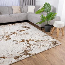 Load image into Gallery viewer, Beige Tapijt Laagpolig Vloerkleed Koho Premium Marble
