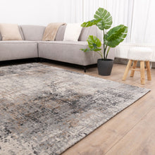 Load image into Gallery viewer, Beige met Grijs Tapijt Laagpolig Vloerkleed Koho Impressive
