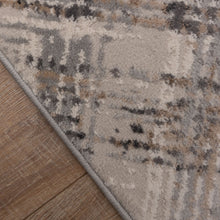 Load image into Gallery viewer, Beige met Grijs Tapijt Laagpolig Vloerkleed Koho Impressive
