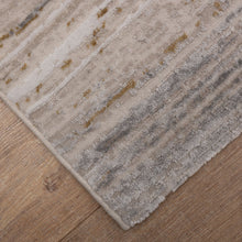 Load image into Gallery viewer, Beige/Goud Tapijt Laagpolig Vloerkleed Koho Abstract Reality
