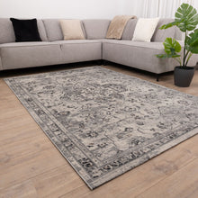 Load image into Gallery viewer, Grijs met Beige Tapijt Vintage Laagpolig Vloerkleed Koho Impressive
