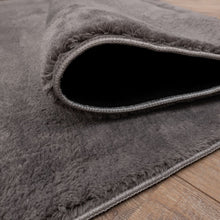 Load image into Gallery viewer, Grijs Tapijt Wasbaar Laagpolig Vloerkleed met Anti Slip Koho Soft Comfort Wasbaar op 30°
