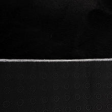 Load image into Gallery viewer, Zwart Tapijt Wasbaar Laagpolig Vloerkleed met Anti Slip Koho Soft Comfort Wasbaar op 30°
