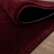 Load image into Gallery viewer, Rood Tapijt Wasbaar Laagpolig Vloerkleed met Anti Slip Koho Soft Comfort Wasbaar op 30°
