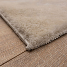 Load image into Gallery viewer, Crème Tapijt Wasbaar Laagpolig Vloerkleed met Anti Slip Koho Soft Comfort Wasbaar op 30°
